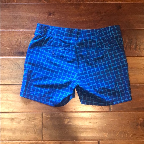 Under Armour Golf Shorts (Dark and Light Blue) - Picture 2 of 3